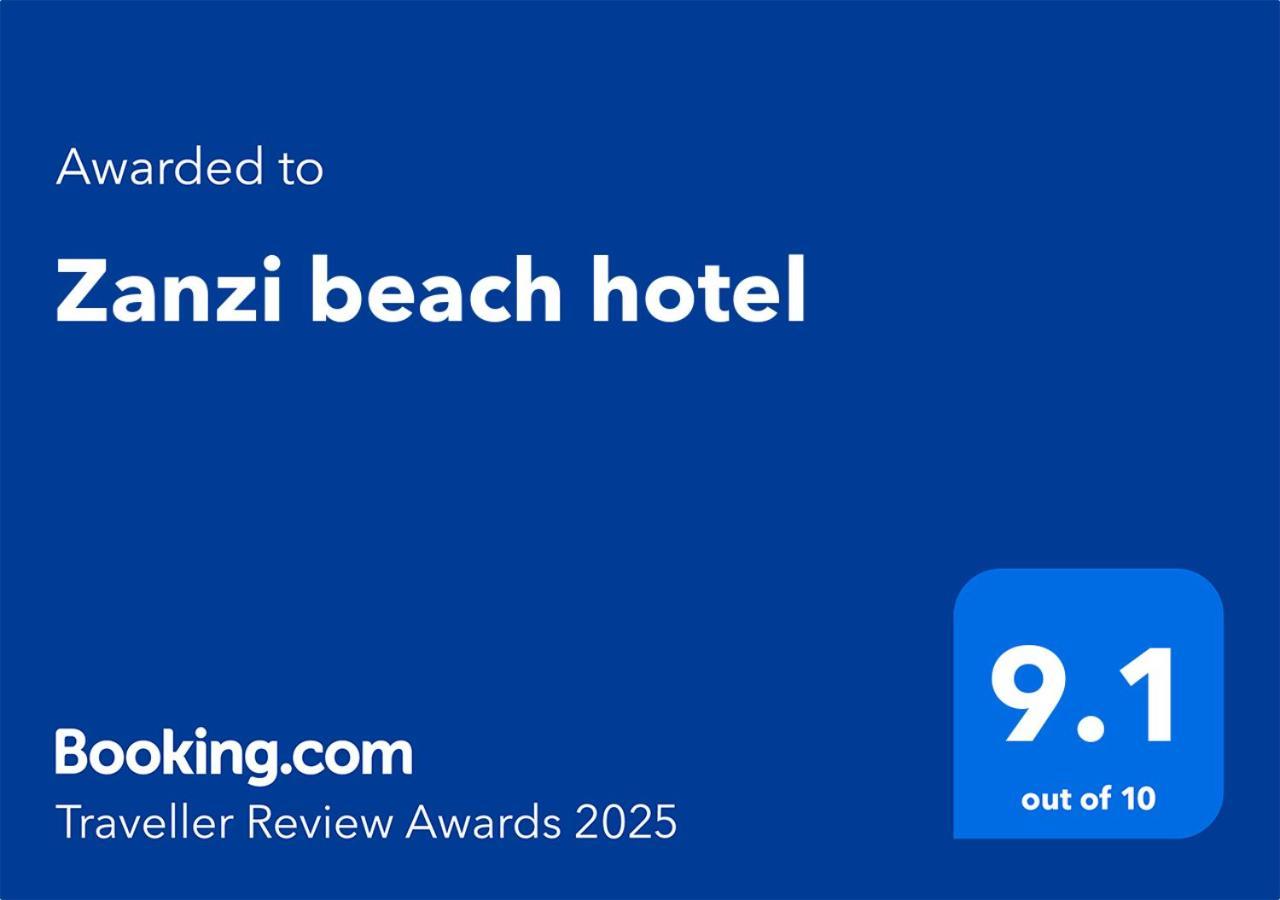 Zanzi Beach Hotel Nungwi Exterior foto
